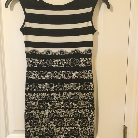 🆕 Mini Black and white Dress 👗 NWOT - Picture 4 of 8